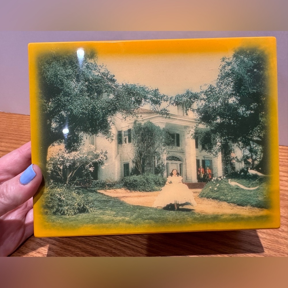 Vintage Heirloom Tradition San Francisco music box Gone with the Wind box - Picture 6 of 14